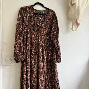 Floral Print Women's Dress